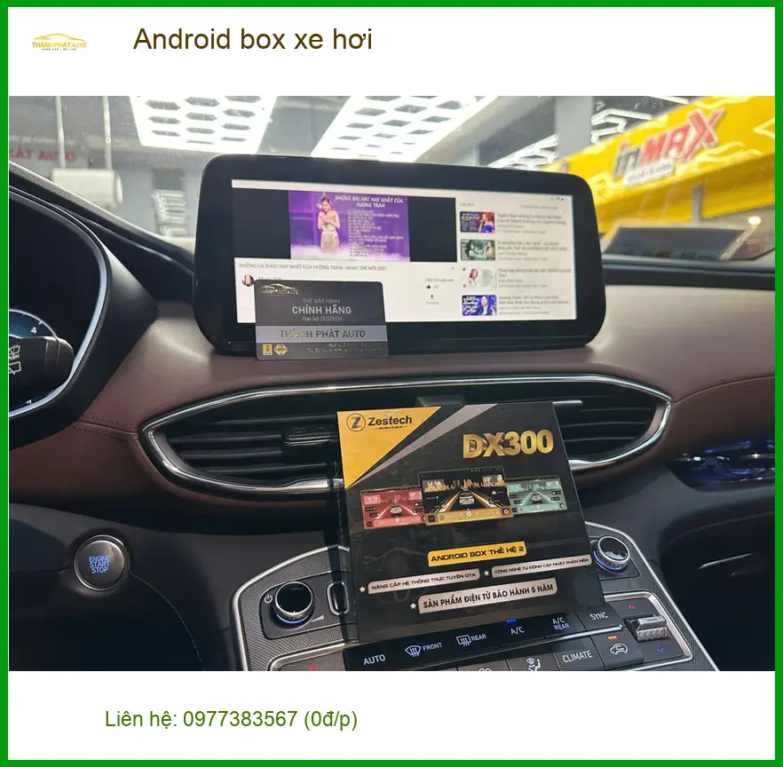 Anh Dũng lắp Android Box cho Kia Seltos tại Hóc Môn để giải trí trên xe ảnh thực tế 2