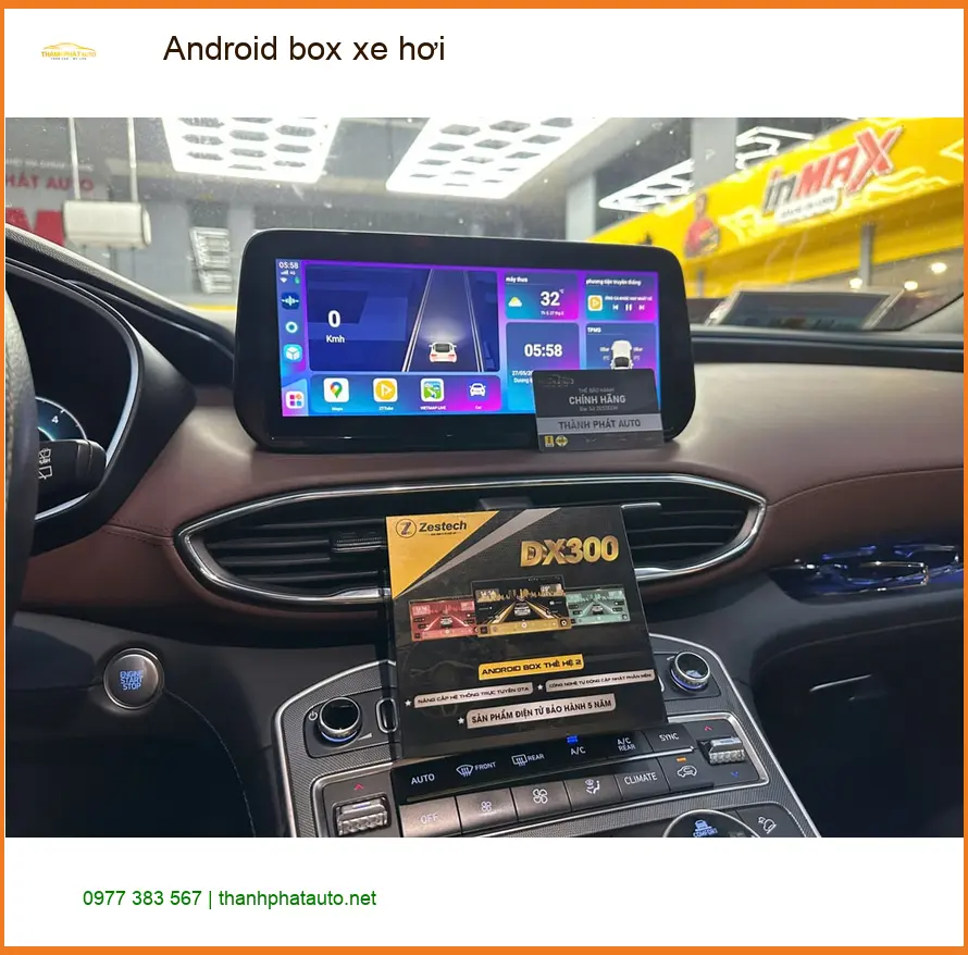 Anh Khôi lắp Android box xe hơi cho Honda CRV tại Quận 9 để giải trí không giới hạn ảnh thực tế 3