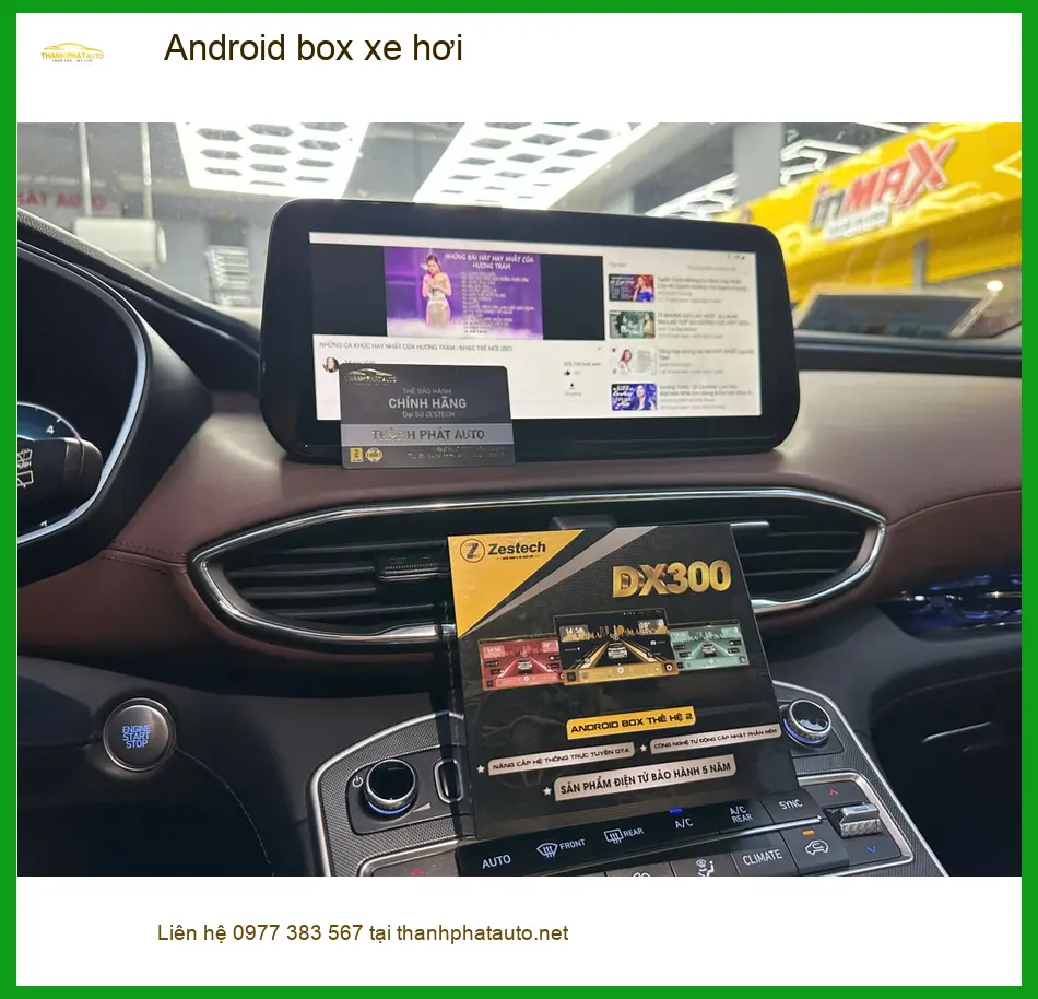Anh Minh lắp Android box xe hơi cho Mazda CX-5 tại Cần Giờ để nâng cấp giải trí ảnh thực tế 2