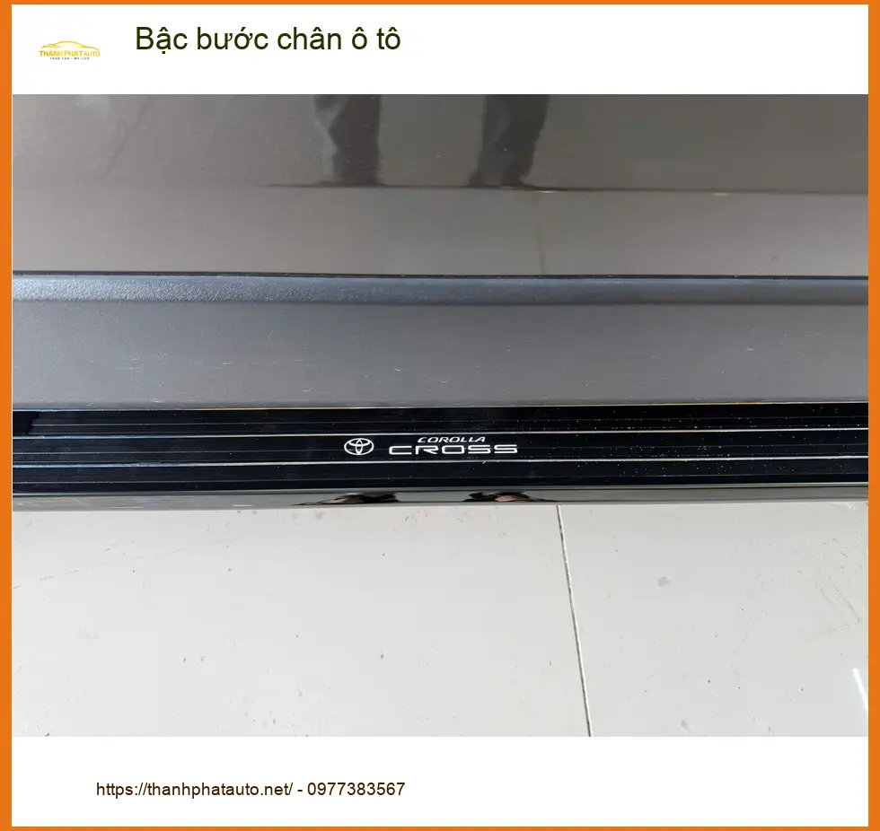 Anh Quang Vinh lắp bậc bước chân ô tô cho Suzuki XL7 tại Quận Bình Thạnh ảnh thực tế 3