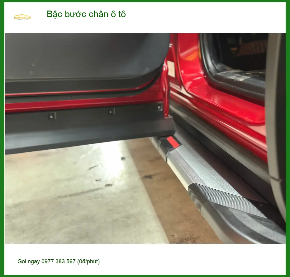 Chị Mai Khanh lắp bậc bước chân ô tô cho Kia Carnival tại Quận 11 ảnh thực tế 2