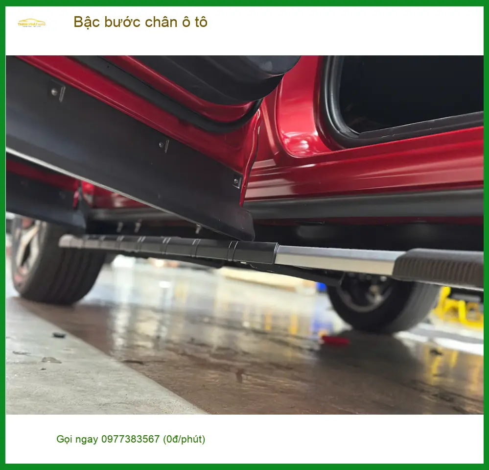 Anh Khải lắp bậc bước chân ô tô Hyundai Santa Fe uy tín tại Quận Gò Vấp ảnh thực tế 2