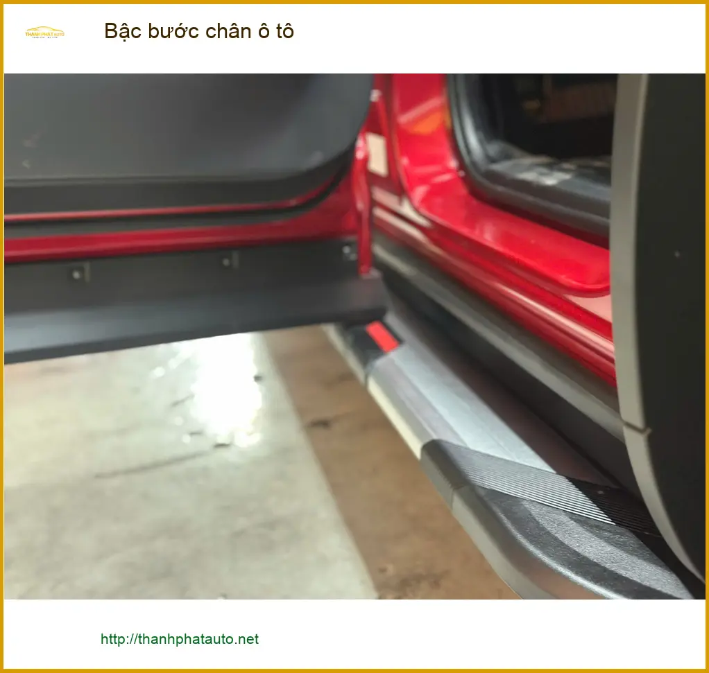 Anh Khải lắp bậc bước chân ô tô Hyundai Santa Fe uy tín tại Quận Gò Vấp ảnh thực tế 3
