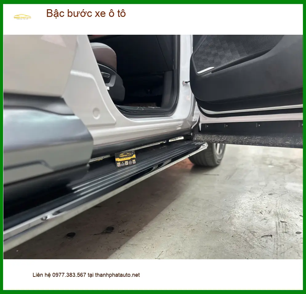 Chú Minh lắp bậc bước xe ô tô Ford Everest tại Quận Thủ Đức ảnh thực tế 3
