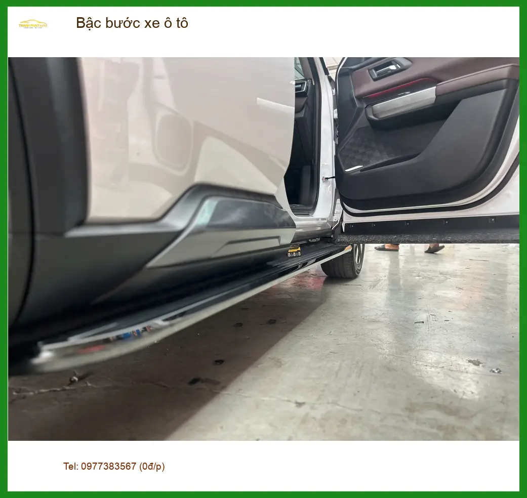 Chị Mai lắp bậc bước xe Kia Sorento cho con nhỏ dễ dàng lên xuống tại Quận 12 ảnh thực tế 3