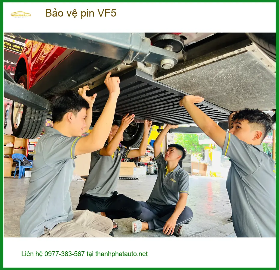 Nơi Chị Mai bảo vệ pin VinFast VF5 hoạt động tối ưu tại Quận 9