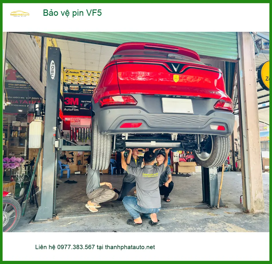 Nơi Chị Mai bảo vệ pin VinFast VF5 hoạt động tối ưu tại Quận 9 ảnh thực tế 2