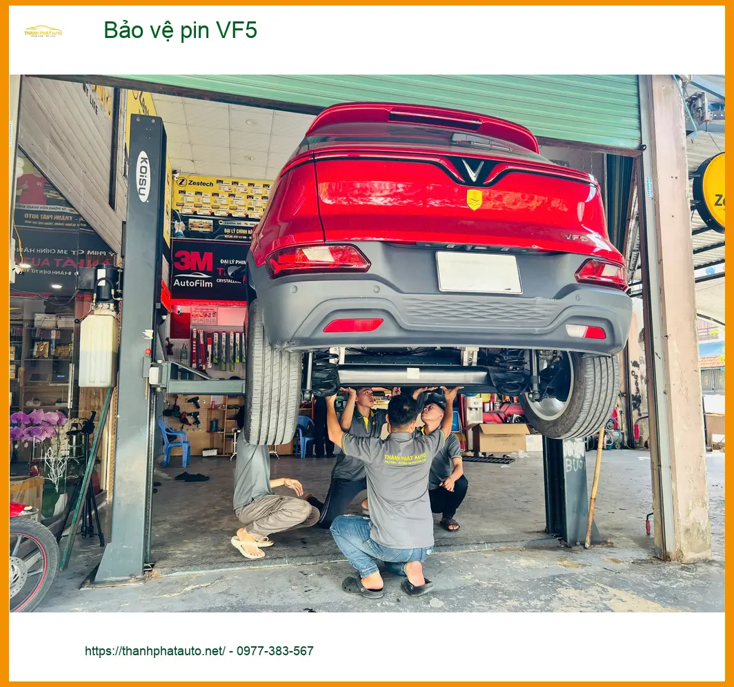 Anh Nhật lắp đặt giải pháp bảo vệ pin VF5 tại Quận 12 ảnh thực tế 5