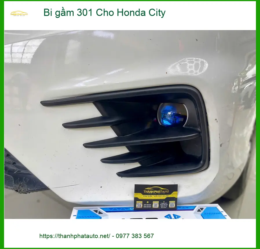 Anh Long lắp bi gầm 301 Honda City ở Thủ Đức vì đèn zin yếu ảnh thực tế 4