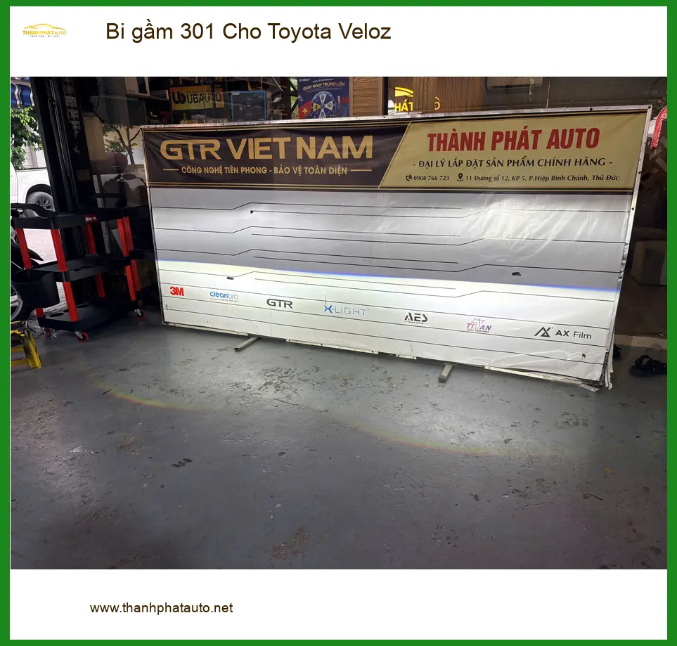 Anh Minh lắp bi gầm 301 cho Toyota Veloz tại Thủ Đức để cải thiện tầm nhìn ban đêm ảnh thực tế 4