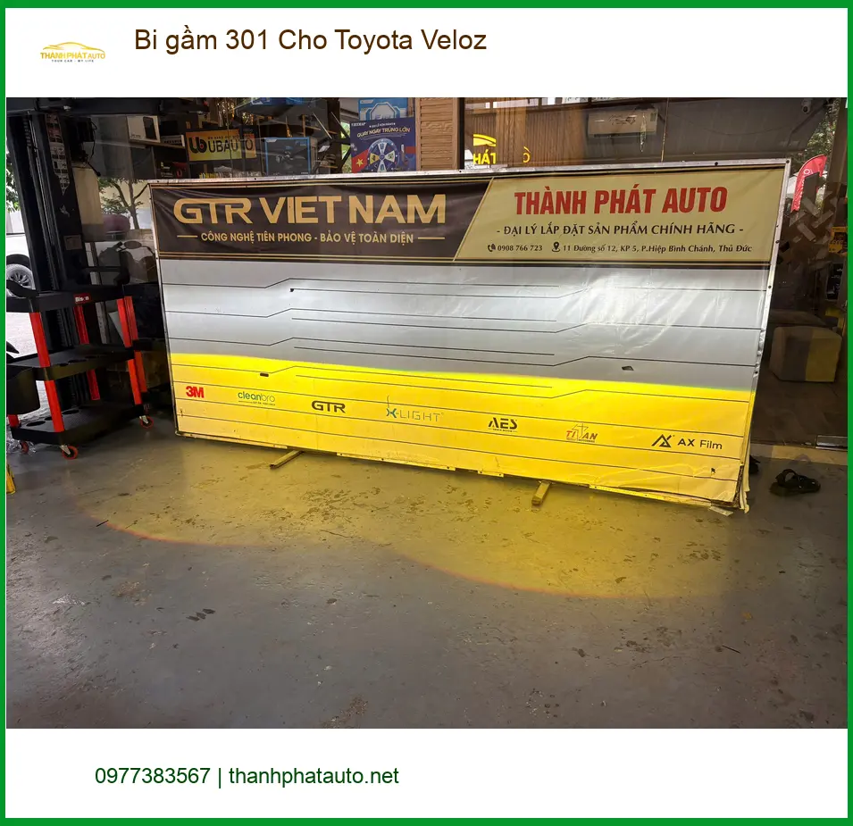 Anh Khôi nâng cấp bi gầm 301 cho Toyota Veloz tại Nhà Bè để cải thiện tầm nhìn ảnh thực tế 3