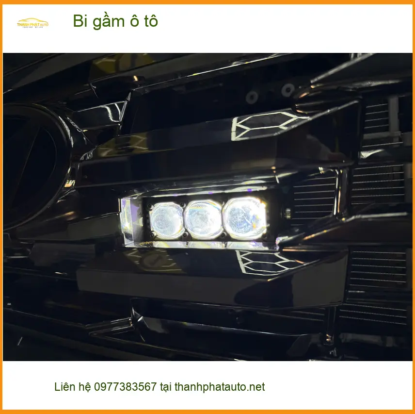 Anh Lâm độ bi gầm Toyota Fortuner tại Củ Chi vì đèn zin yếu khi đi đường xa ảnh thực tế 4