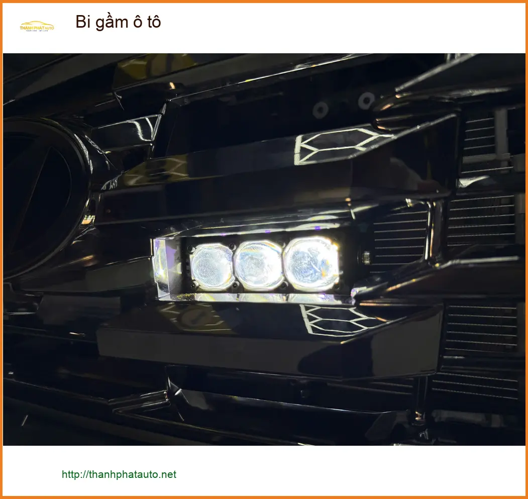 Anh Khải độ bi gầm ô tô cho Hyundai Santa Fe tại Quận 2 ảnh thực tế 4