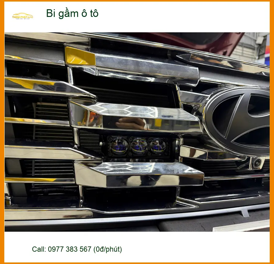 Anh Khải độ bi gầm ô tô cho Hyundai Santa Fe tại Quận 2 ảnh thực tế 5