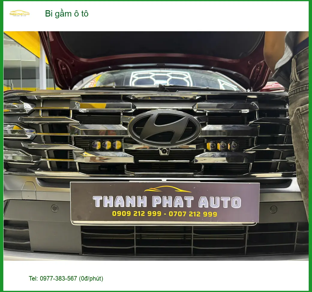 Anh Việt lắp bi gầm ô tô cho Honda CR-V tại Quận Bình Thạnh