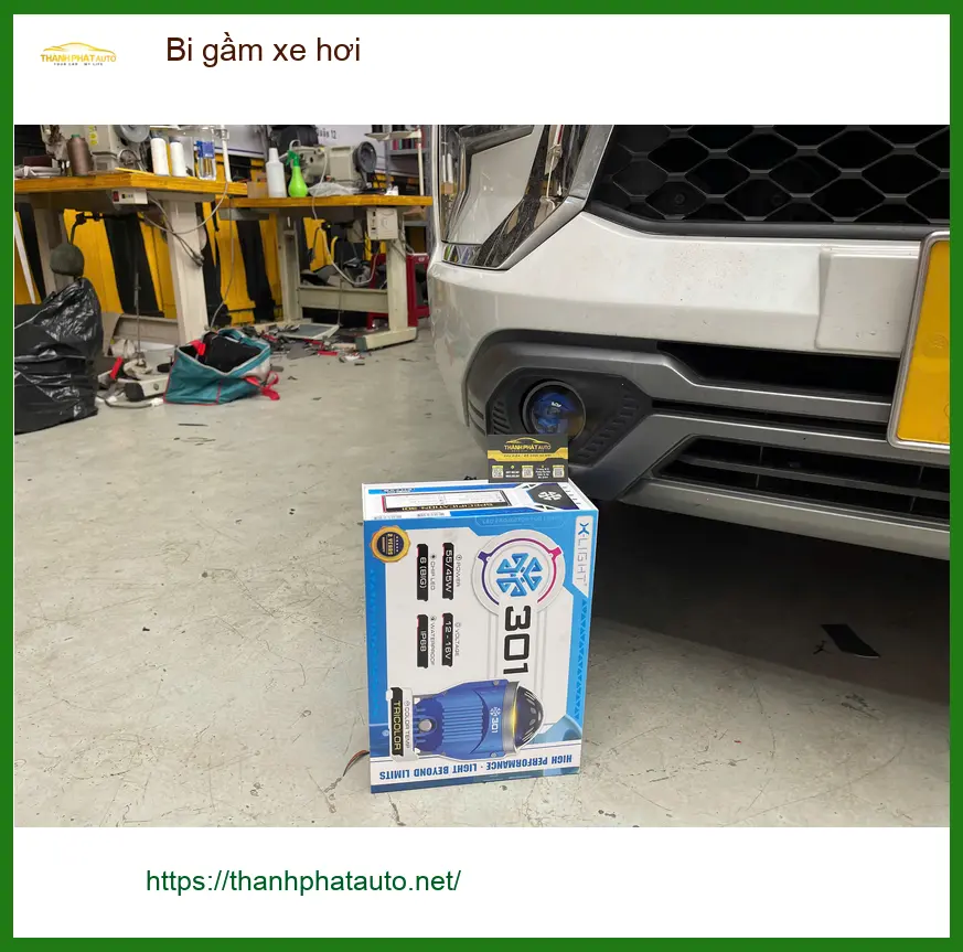 Anh Minh độ bi gầm Kia K3 vì đèn nguyên bản không đủ sáng tại Quận Bình Thạnh ảnh thực tế 5