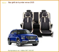 Bọc Ghế Da Hyundai Venue 2025 - Trung Tâm Lắp Đặt Ghế Da Uy Tín TPHCM