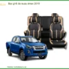 Bọc Ghế Da Isuzu D-Max 2019 - Địa Chỉ Lắp Đặt Uy Tín TPHCM