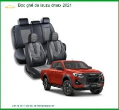 Bọc Ghế Da Isuzu Dmax 2021 - Trung Tâm Lắp Đặt Uy Tín TPHCM