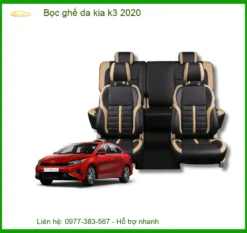 Bọc Ghế Da Kia K3 2020 - Trung Tâm Lắp Đặt Bọc Ghế Da Chính Hãng Uy Tín TPHCM