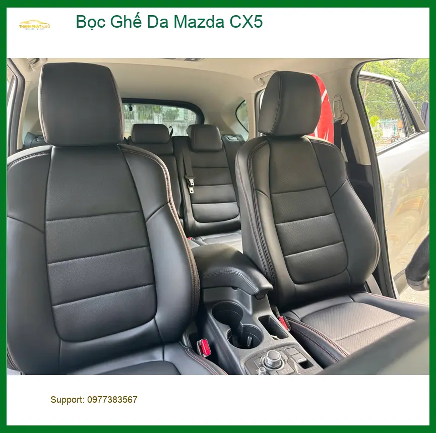 Anh Trọng bọc ghế da Mazda CX5 tại Quận Phú Nhuận để nâng tầm không gian nội thất