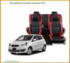 Bọc Ghế Da Cao Cấp Mitsubishi Outlander 2017 - Địa Chỉ Lắp Đặt Uy Tín TPHCM
