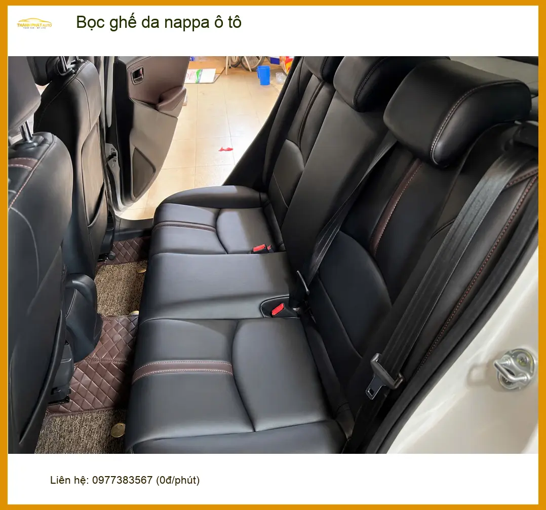 Anh Khải bọc ghế da nappa cho Hyundai Creta tại Quận Huyện Nhà Bè để nâng tầm không gian nội thất ảnh thực tế 2