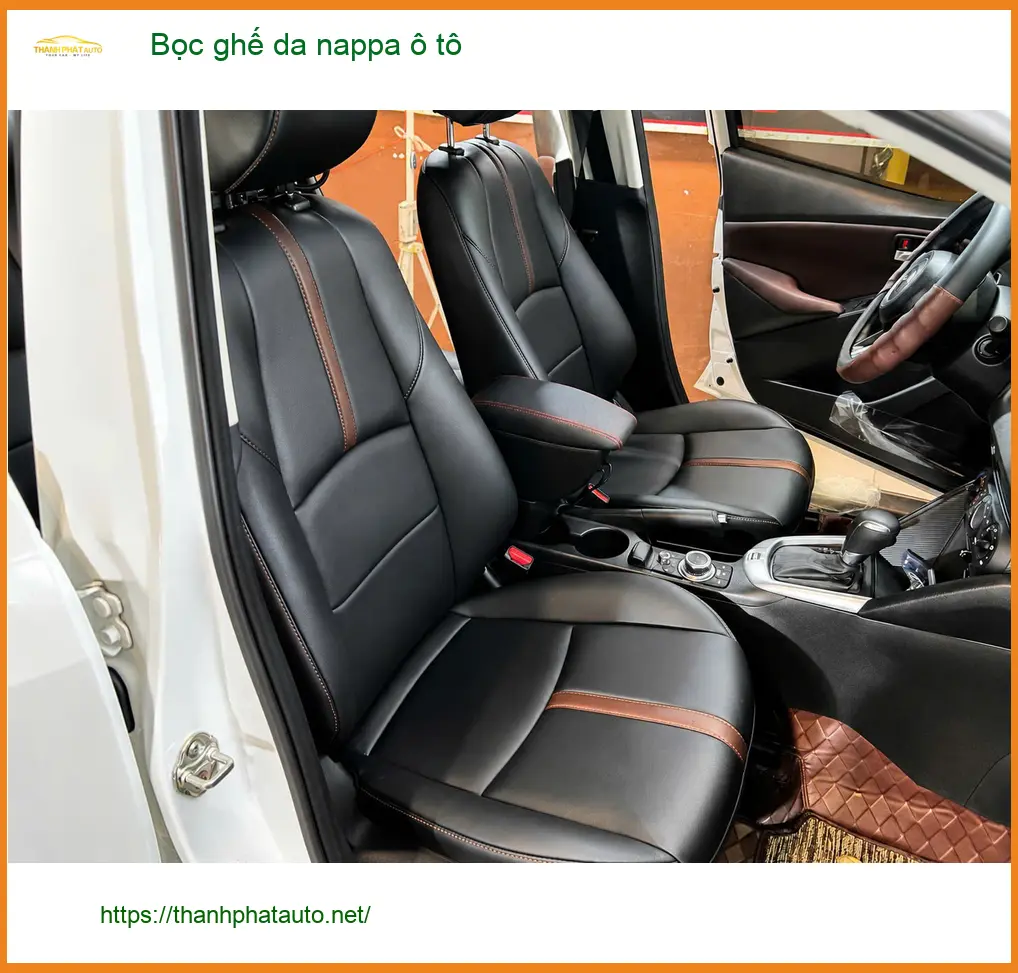 Anh Khải bọc ghế da nappa cho Hyundai Creta tại Quận Huyện Nhà Bè để nâng tầm không gian nội thất ảnh thực tế 3