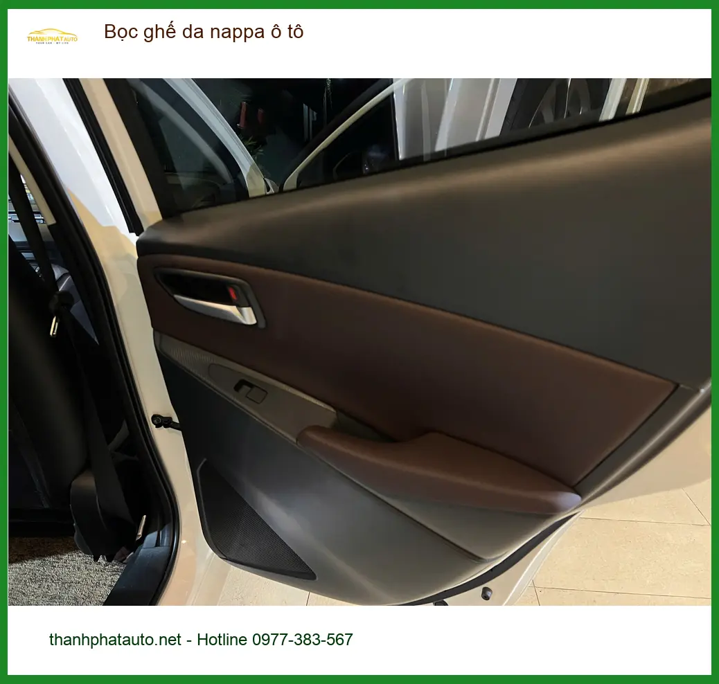 Chị Thảo bọc ghế da nappa ô tô Toyota Raize tại Cần Giờ để nâng tầm nội thất ảnh thực tế 3
