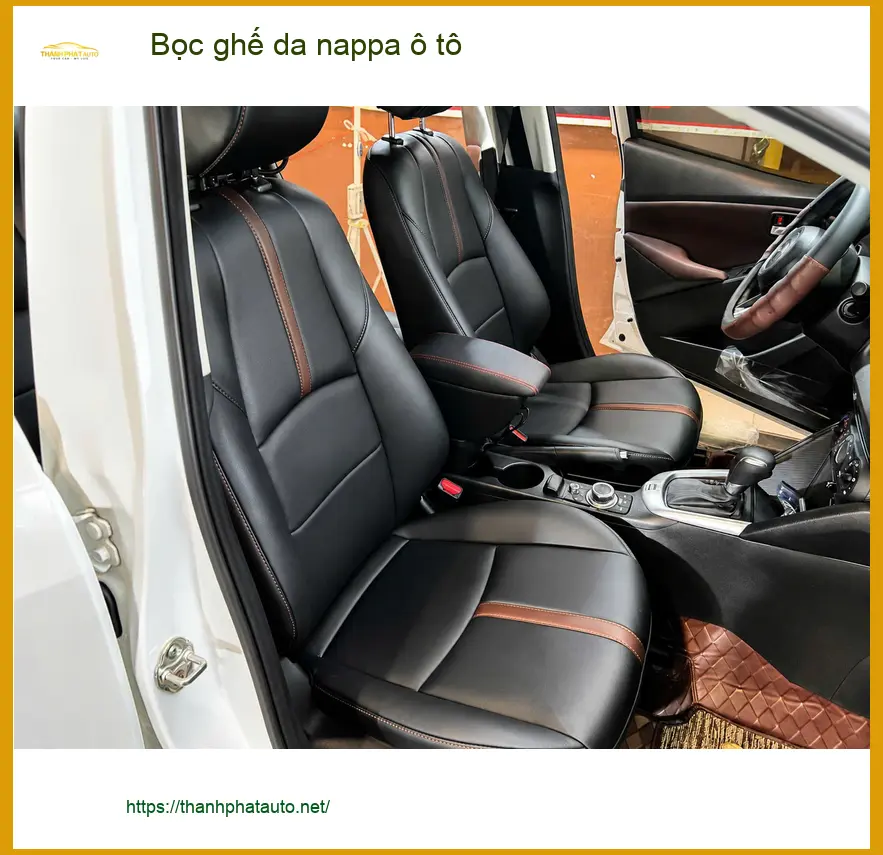Chị Hằng bọc ghế da nappa cho Mazda CX-5 tại Quận 6 để nội thất sang trọng ảnh thực tế 2