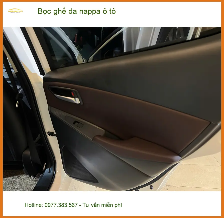 Anh Long bọc ghế da Nappa cho Hyundai Elantra tại Gò Vấp, tăng vẻ sang trọng ảnh thực tế 2