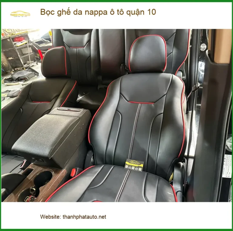 Cửa Hàng Bọc Ghế Da ghế da nappa ô tô quận 10 - Thi Công Chuyên Nghiệp