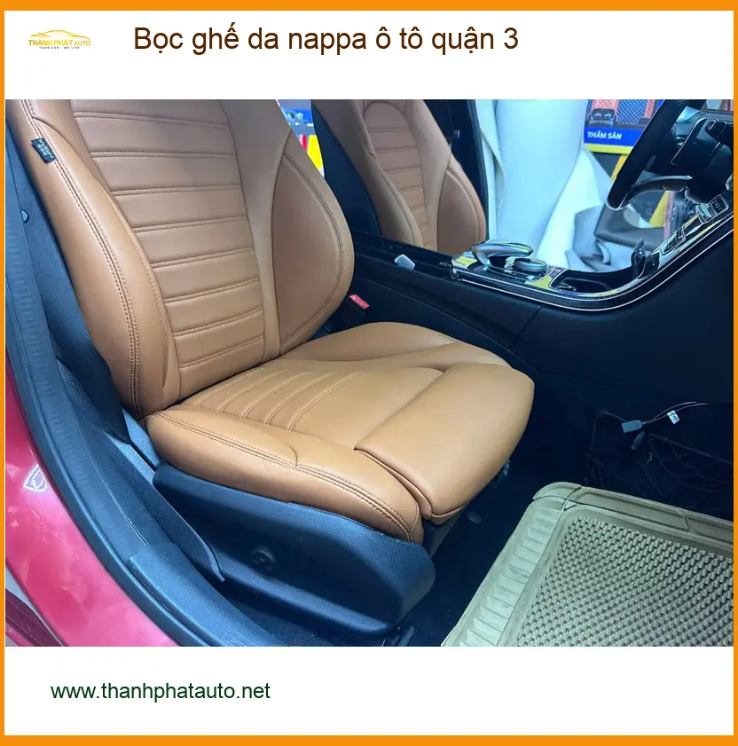 Cửa Hàng Bọc Ghế Da ghế da nappa ô tô quận 3 - Thi Công Chuyên Nghiệp ảnh thực tế 2