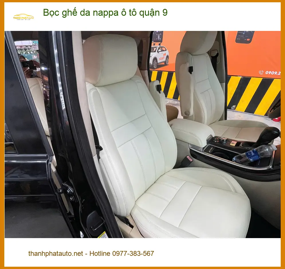 Cửa Hàng May Bọc Ghế Da ghế da nappa ô tô quận 9 - Thi Công Chuyên Nghiệp ảnh thực tế 2