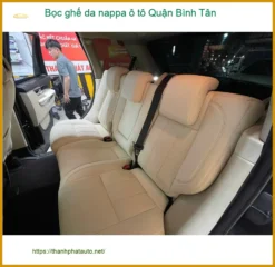 Cửa Hàng Bọc Ghế Da ghế da nappa ô tô Quận Bình Tân - Thi Công Chuyên Nghiệp