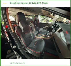 Cửa Hàng May Bọc Ghế Da ghế da nappa ô tô Quận Bình Thạnh - Thi Công Chuyên Nghiệp