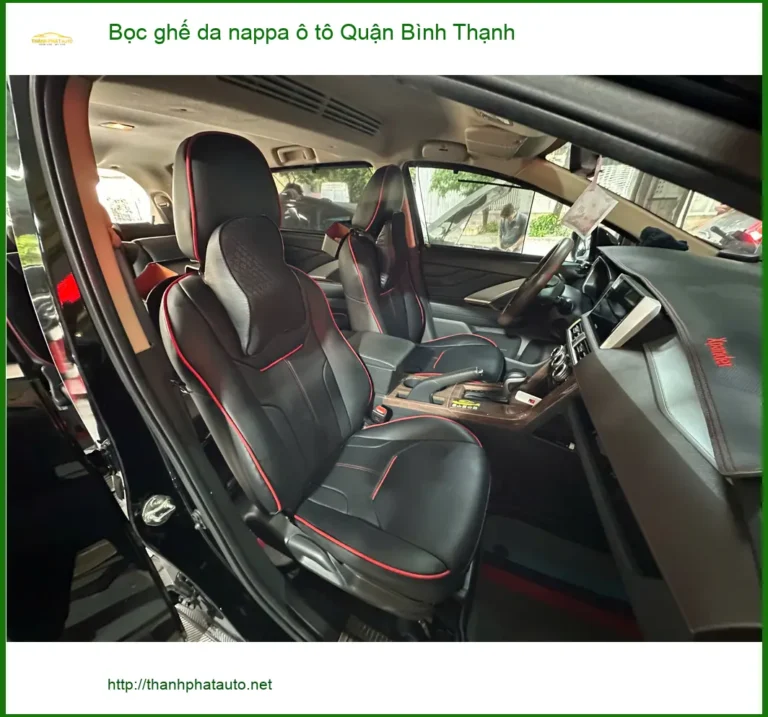 Cửa Hàng May Bọc Ghế Da ghế da nappa ô tô Quận Bình Thạnh - Thi Công Chuyên Nghiệp