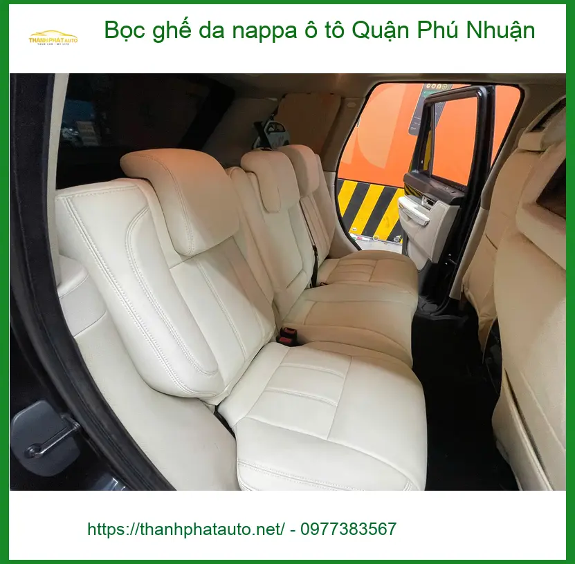 Cửa Hàng May Bọc Ghế Da Nappa Ô Tô Quận Phú Nhuận - Thi Công Chuyên Nghiệp
