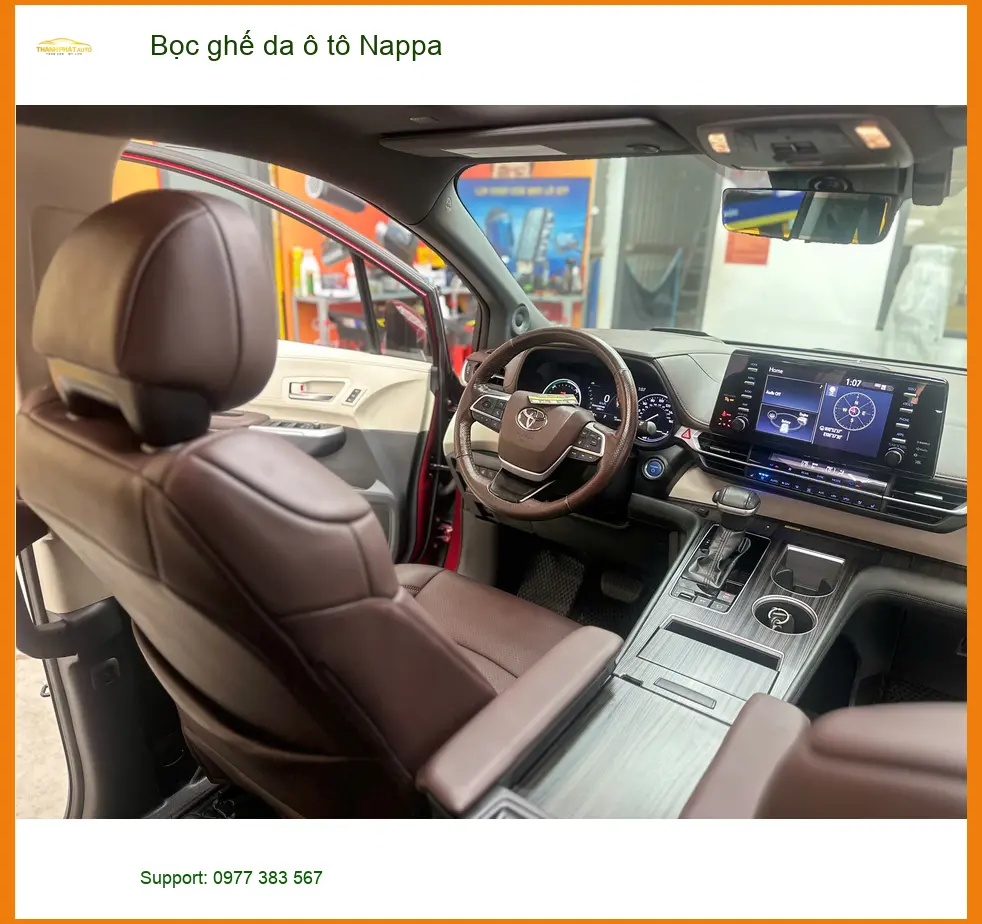 Chị Thảo bọc ghế da ô tô Nappa cao cấp cho Hyundai Accent tại Quận 9