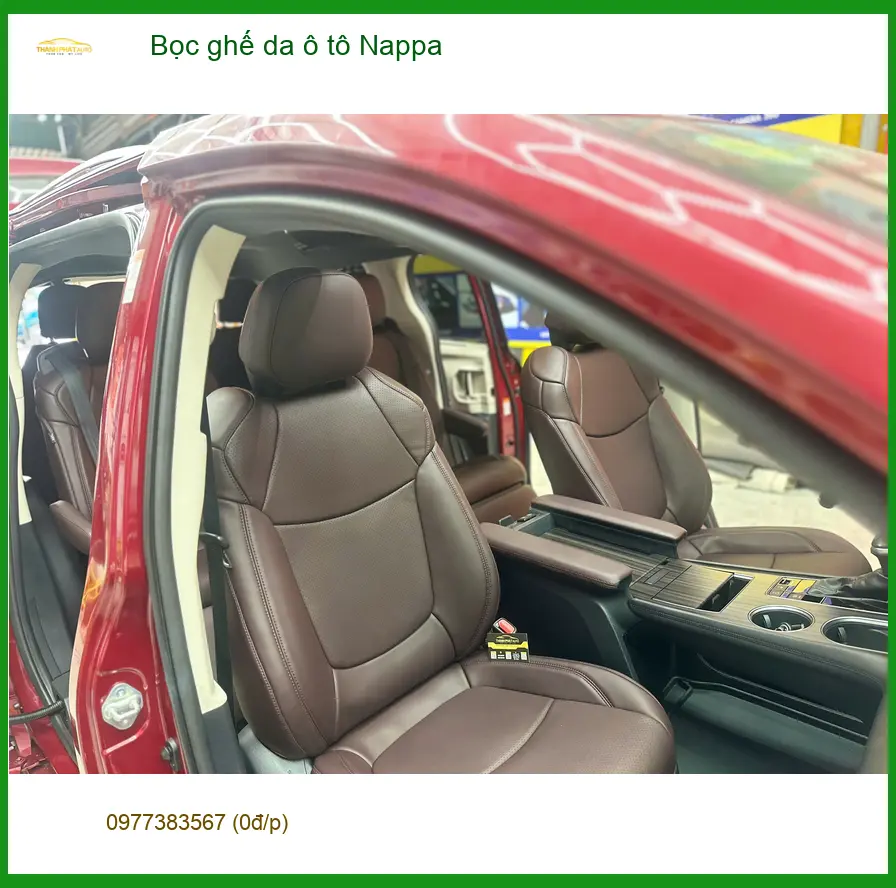 Chị Thảo bọc ghế da ô tô Nappa cao cấp cho Hyundai Accent tại Quận 9 ảnh thực tế 3