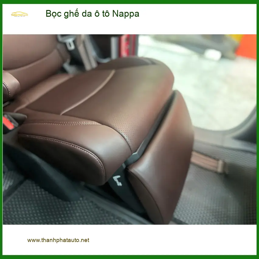 Chị Thảo bọc ghế da ô tô Nappa cao cấp cho Hyundai Accent tại Quận 9 ảnh thực tế 4