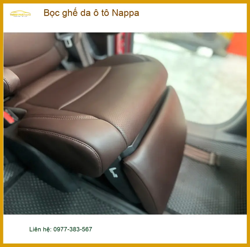 Anh Bách bọc ghế da Nappa cho Hyundai Santa Fe tại Quận 10 nâng tầm nội thất ảnh thực tế 3