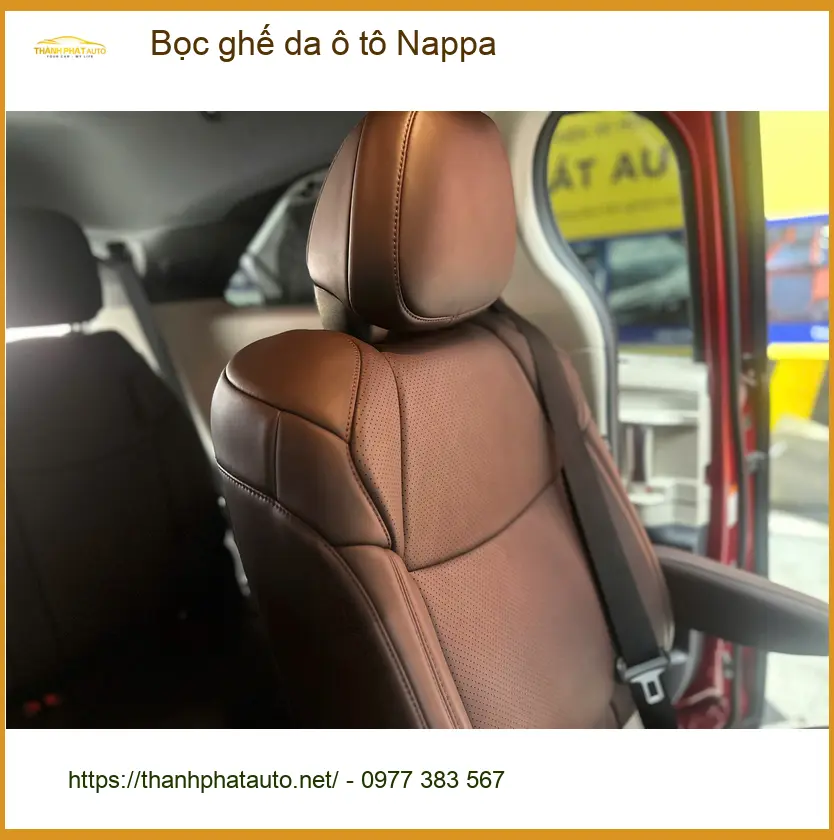 Anh Bách bọc ghế da Nappa cho Hyundai Santa Fe tại Quận 10 nâng tầm nội thất ảnh thực tế 4