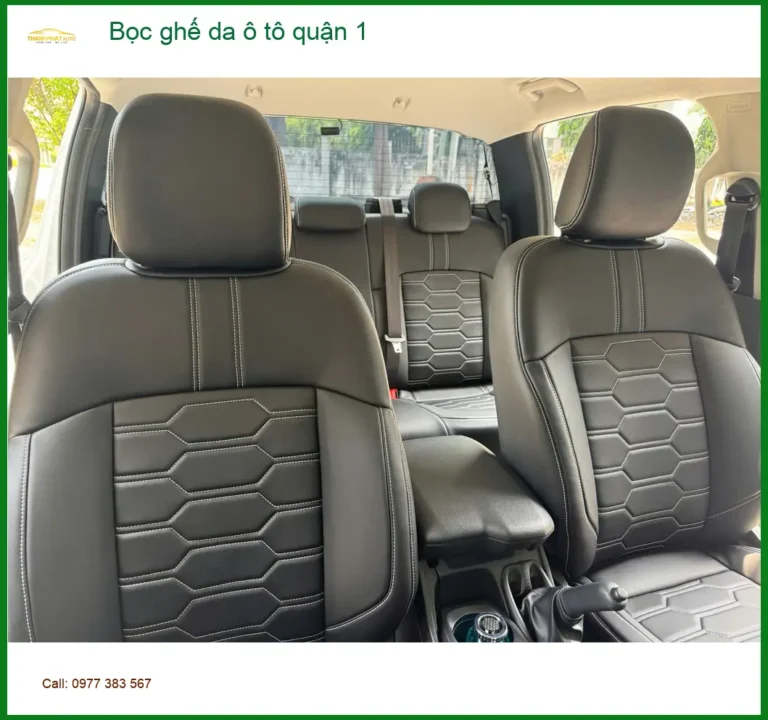 Cửa Hàng Bọc Ghế Da ghế da ô tô quận 1 - Thi Công Chuyên Nghiệp