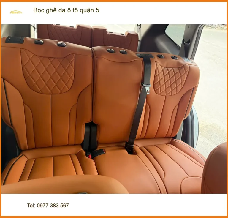 Địa Chỉ Bọc Ghế Da ghế da ô tô quận 5 - Thi Công Chuyên Nghiệp