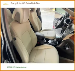 Cửa Hàng Bọc Ghế Da ghế da ô tô Quận Bình Tân - Thi Công Chuyên Nghiệp