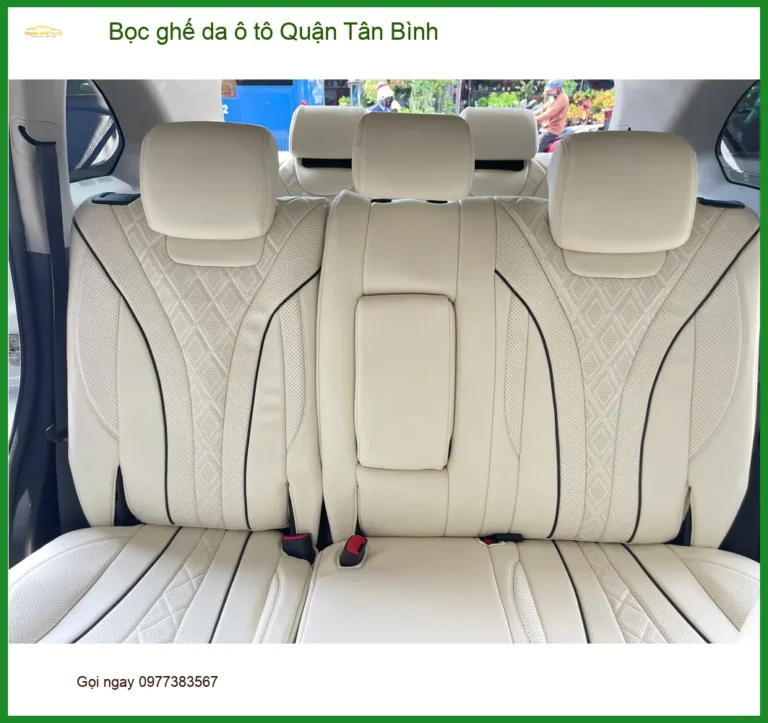Cửa Hàng Bọc Ghế Da ghế da ô tô Quận Tân Bình - Thi Công Chuyên Nghiệp