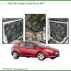 Cách âm chống ồn Ford Focus 2011 - Trung Tâm Lắp Đặt Uy Tín TPHCM