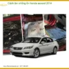Cách âm chống ồn Honda Accord 2014 - Trung Tâm Thi Công Chính Hãng TPHCM