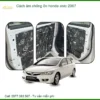 Cách Âm Chống Ồn Honda Civic 2007 - Trung Tâm Lắp Đặt Uy Tín TPHCM